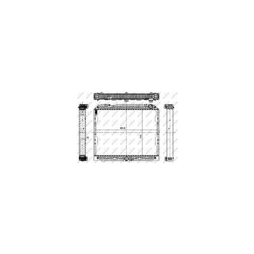 NRF Radiator, racire motor