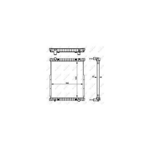 NRF Radiator, racire motor