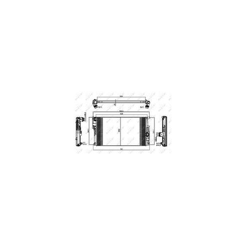 NRF Radiator, racire motor