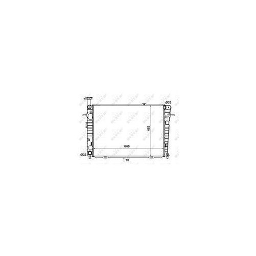 NRF Radiator, racire motor