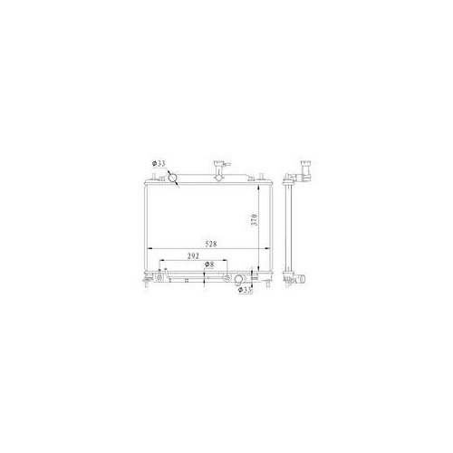 NRF Radiator, racire motor
