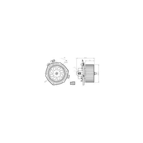 NRF Ventilator, habitaclu