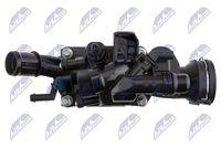 Termostat cu carcasa Ford Focus IV 1.5 ecoblue 2018-, Opel Vivaro 1.5 2019-, Citroen Jumpy III 1.5 BlueHDI 2016-, Peugeot Expert 1.5 BlueHDI 2016-, Toyota Proace 1.5 D-4D 2016-; JX6Q8A586AA; NTY, aftermarket