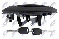 Maner exterior usa Citroen Jumper -2006, Fiat Ducato -2006, Peugeot Boxer -2006; partea din fata, stanga, cu doua chei; 735423244; NTY, aftermarket