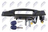 Maner exterior usa Fiat Doblo 2000-2010; partea din fata, dreapta, cu doua chei; 735309961; NTY, aftermarket
