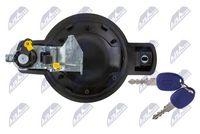 Maner exterior usa Fiat Doblo 2000-2010; partea din fata, stanga, cu doua chei; 735309962; NTY, aftermarket