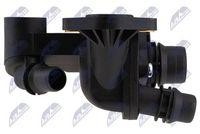 Termostat cu carcasa Peugeot 407 2.7 / 3.0 HDI 2005-, 607 2.7 HDI 2004-, Citroen C5 III 2.7 / 3.0 HDI 2008-, C6 2.7 / 3.0 HDI 2009-; 1336Y3; NTY, aftermarket