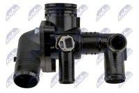 Termostat cu carcasa Peugeot Boxer 2.2 HDI 2006-, Citroen Jumper II 2.2 HDI 2006-, Fiat Ducato 2.2 Multijet 2006-; BK2Q8A586AB; NTY, aftermarket