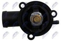 Termostat cu carcasa Skoda Fabia I 1.0, 1.4 1999-; 047121111T; NTY, aftermarket