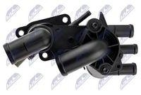 Termostat cu carcasa VW New Beetle 1.4 2001-, Skoda Octavia II 1.4 2004-, Audi A2 1.4 2000-; 032121111AM; NTY, aftermarket