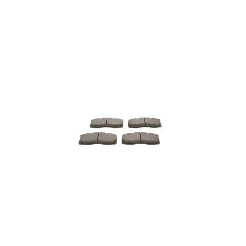 Placute frana Iveco Daily 4 Box 05.06-03.12, Daily 4 Platform / Chassis 05.06-03.12, Daily 5 Box 09.11-02.14, Daily 5 Platform / Chassis 09.11-02.14, Daily 6 Box 03.14-, Daily 6 Bus 03.14-, Daily 6 Platform / Chassis 03.14-, Fata, BOSCH