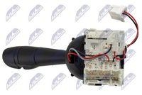 Comutator coloana directie Renault Captur 2013-, Clio IV 2012-, Trafic III 2014-, Twingo III 2014-; functii: semnalizare, proiectoare ceata, fara claxon, cu lumini automate de zi; 255675887R; NTY, aftermarket