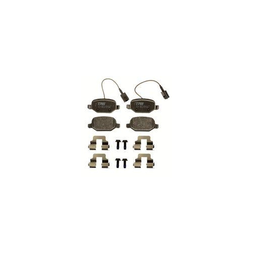 Placute frana Alfa Romeo Mito (955) 08.08-10.18, Spate, TRW
