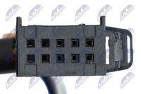 Nuca schimbator viteze VW Golf VI 2008-, Golf VII 2013-, Golf Plus 2005-, Passat B8 2014-, Skoda Superb 2015-, Octavia III 2012-, Seat Leon 2012-, Ibiza 2017-; cutie viteze automata, cromata, iluminare culoare alba; VW-065; NTY, aftermarket