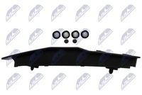 Ornament lateral Ford Transit Custom 2016-, Tourneo Custom 2016-; stanga, sub capac rezervor; GK21V20206BA; NTY, aftermarket