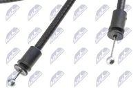 Cablu deschidere, capota motor BMW Seria 3 (E90 / E91) 2004-; 51237060552; NTY, aftermarket