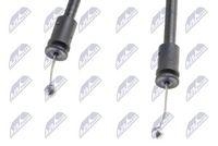 Cablu deschidere, capota motor BMW 5 (E60 / E60n / E61 / E61n) 2001-; 51237184454; NTY, aftermarket