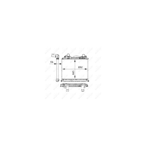 NRF Intercooler, compresor
