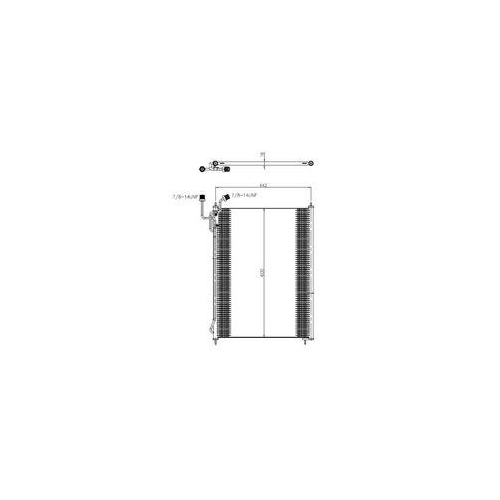 NRF Condensator, climatizare EASY FIT