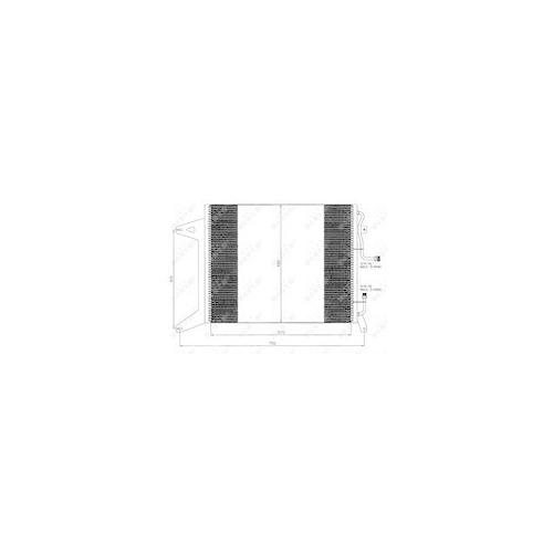NRF Condensator, climatizare EASY FIT