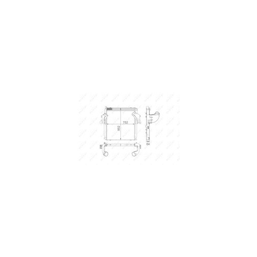 NRF Intercooler, compresor