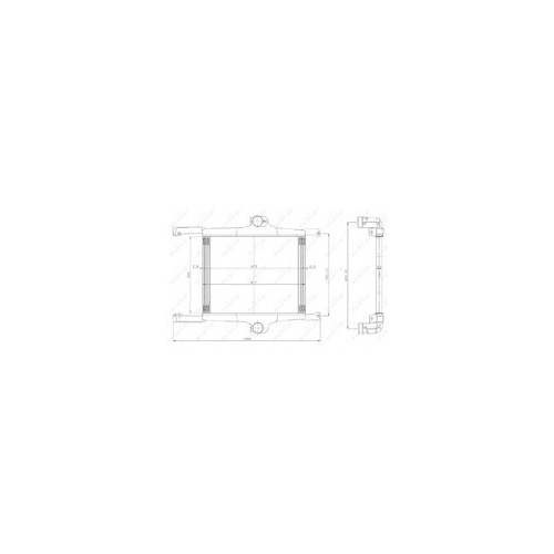 NRF Intercooler, compresor