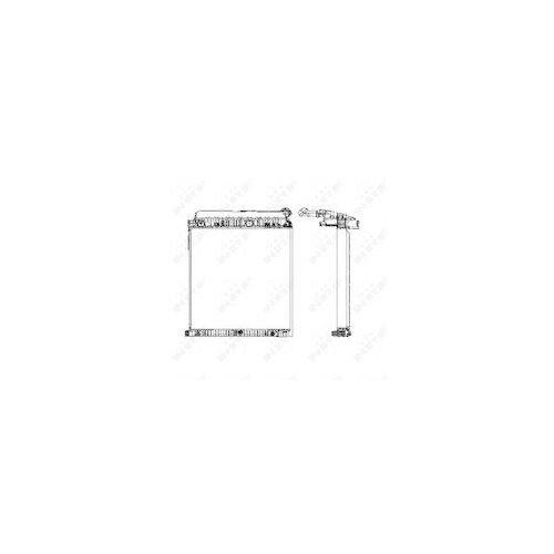 NRF Radiator, racire motor EASY FIT