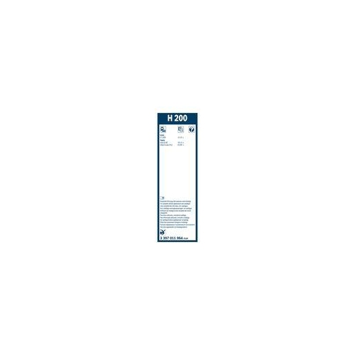 BOSCH lamela stergator Rear