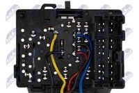 Comutator coloana directie Dacia Duster 2010-, Logan II 2012-, Sandero II 2012-, Dokker 2012-; functii: semnalizare, claxon, lumini, proiectoare ceata spate, faza lunga; 255401301R; NTY, aftermarket