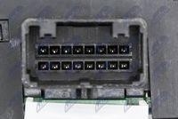Comutator coloana directie Renault Fluence 2010-; functii: semnalizare, calculator bord, proiectoare ceata fata, spate, spalare, frecventa stergere, faza lunga; 255670039R; NTY, aftermarket