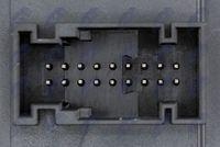 Comutator macara geam BMW Seria 3 (E90 / E91) 2004-; vehicule fara functie de rabatare a oglinzii; 61319217328; NTY, aftermarket