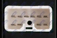 Comutator macara geam Hyundai Santa Fe 2006-; 93575-2B000S4; NTY, aftermarket