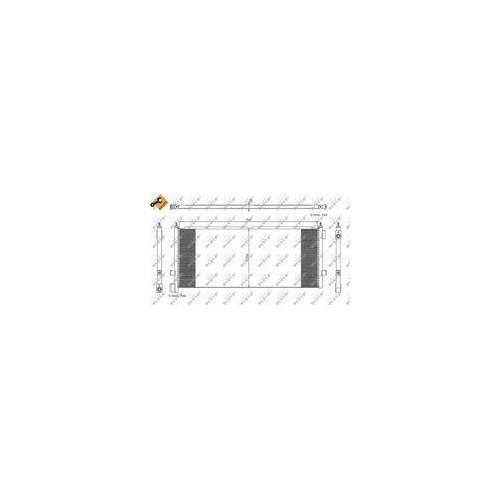 NRF Condensator, climatizare EASY FIT