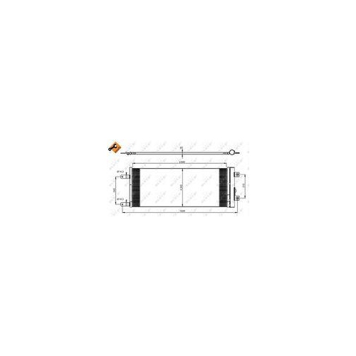 NRF Condensator, climatizare EASY FIT