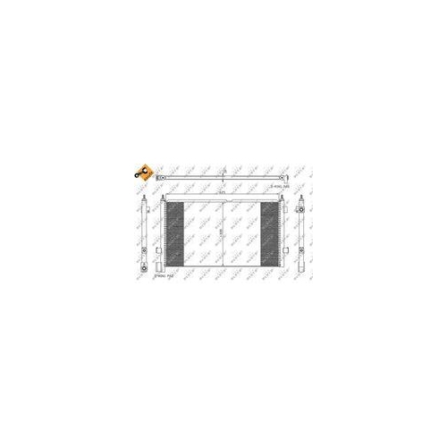 NRF Condensator, climatizare EASY FIT