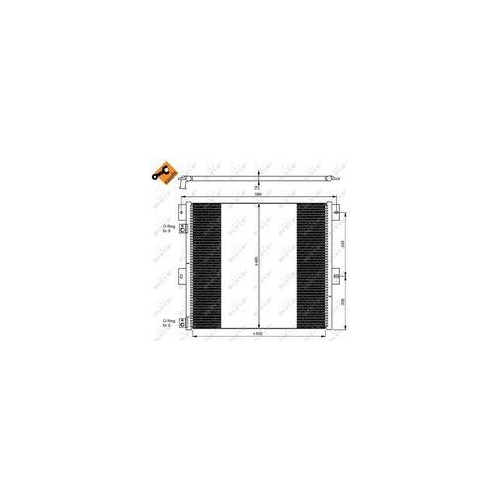 NRF Condensator, climatizare EASY FIT