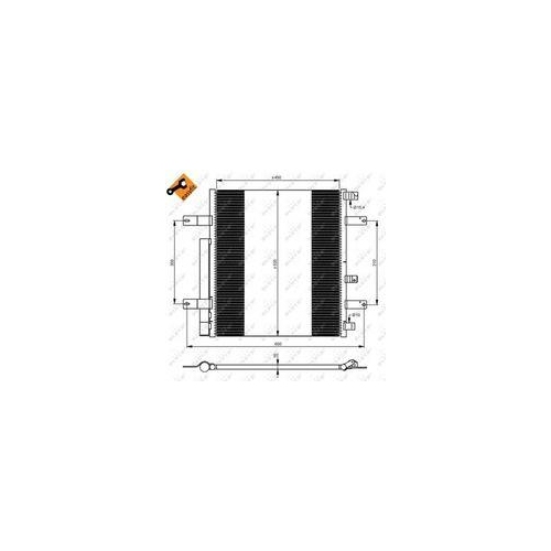 NRF Condensator, climatizare EASY FIT