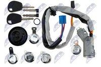 Set butuci, yale usi Citroen Berlingo 1996-2008, Peugeot Partner 1996-2008; contact + usi + capac rezervor, cu doua chei; 4162.CF; NTY, aftermarket