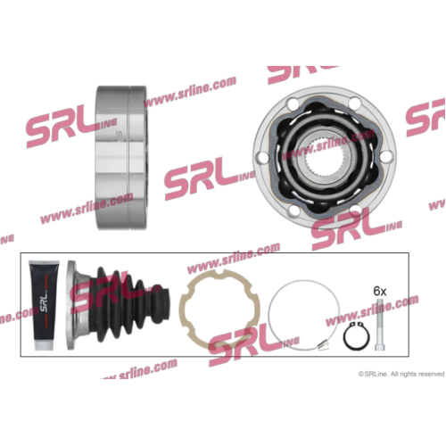 Cap planetara spre cutie SRLine Polonia, Audi 80, 90; A1 , A3 A4, Q2, Q3 TT, Seat Altea Arosa Cordoba Ibiza leon Toledo Skoda Fabia Kodiaq Octavia Roomster Rapid Superb Yeti VW Bora Caddy EOS Golf Jetta VentoNew Beetle Passat Polo Scirocco Tiguan Touran