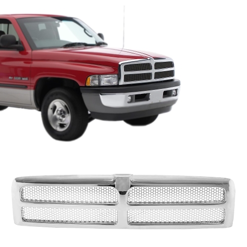 Grila radiator Dodge Ram Pick-up , 01.1994-12.2001, crom, 55055252, 317005