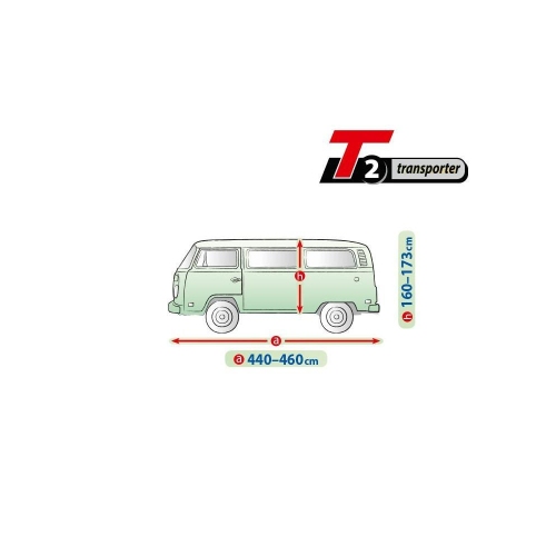 Prelata auta, husa impermeabila VW Transporter T2 1950–1975, lungime 440-460 cm, inaltime 160/173 cm, Kegel Polonia