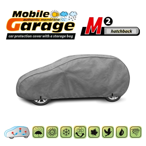 Prelata auto, husa exterioara Mobile Garage M Hatchback lungime 380-405 cm