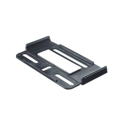 Set 4 suporti numar inmatriculare, fata-spate, negru, fara rama, universal, 8 suruburi incluse