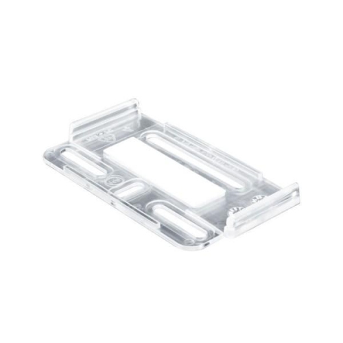 Suport numar inmatriculare auto transparent, 110mm, 2 bucati