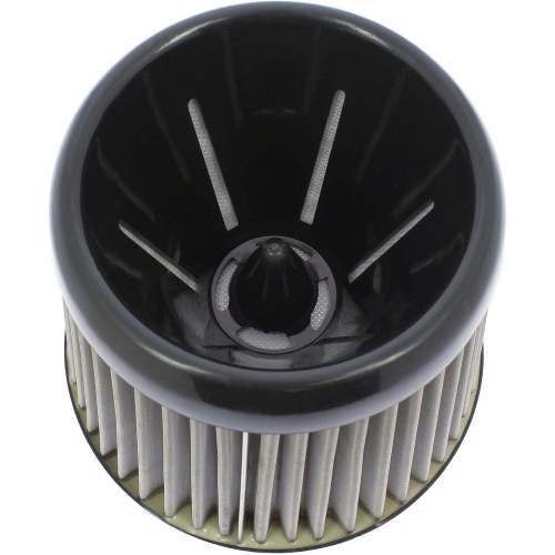 Filtru de aer universal din silicon, cu 6 inele și 2 coliere de prindere., gri