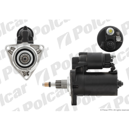Electromotor, Demaror RapidAuto EPR597, VW Transporter T4, 1990-12.1998, 12V, 10 dinti