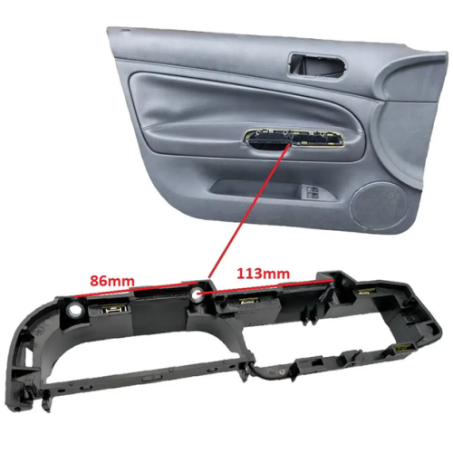 Rama maner usa interior parte montare Fata stanga, Skoda Superb (3u4), 02.2002-06.2008, VW Bora (1j5/1jm), 10.1998-11.2005; Golf 4 (1j) 08.1997-09.2006, Passat (B5), 1996-01.2005, BestAutoVest 9541U6