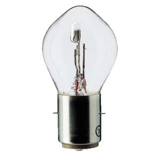 Bec auto cu halogen pentru far BestAutoVest 12V 45W BA20 pentru faruri la motociclete , 1 buc.