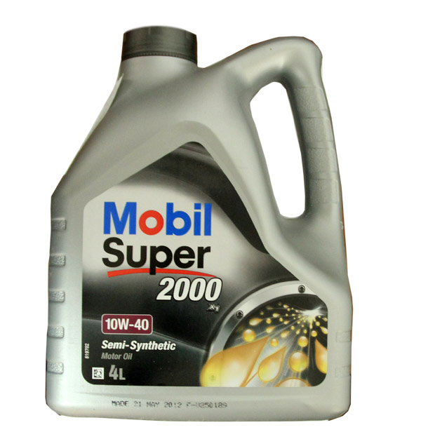 Ulei motor Mobil Super 2000 X1 10W40 4 litri Benzina/Diesel