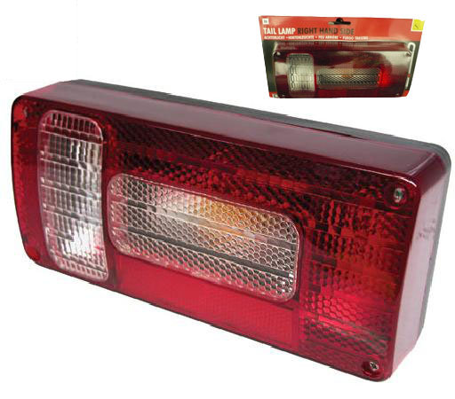 Lampa auto Carpoint pentru remorca cu lampa numar partea dreapta , 12V , 21,5x10cm , 1 buc.